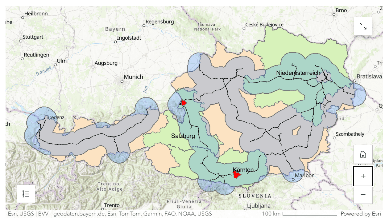 Austria University Site Suitability