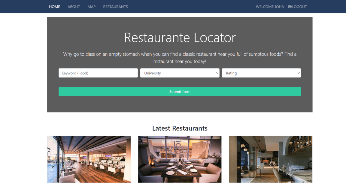 Restaurant Finder